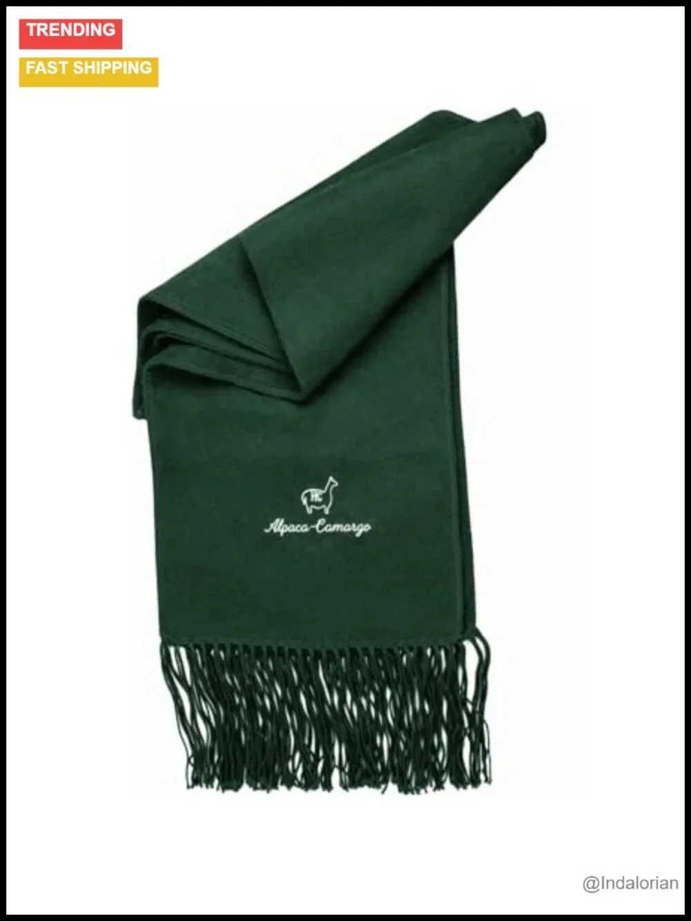 Alpaca Blend Lightweight Knit Winter Scarf Unisex